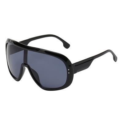 China Relieve New Style Famale Big Oversized Plastic Male Sunglasses for sale