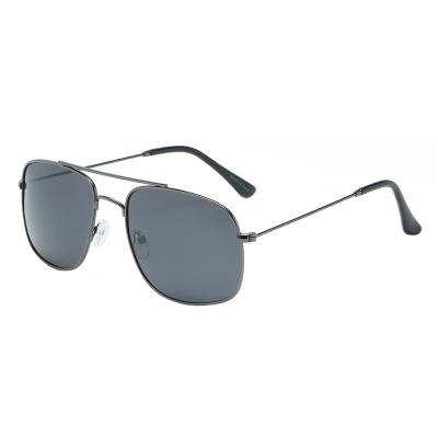 China Cool Metal Frame Comfort Double Bridge Classic Unisex Sunglasses for sale