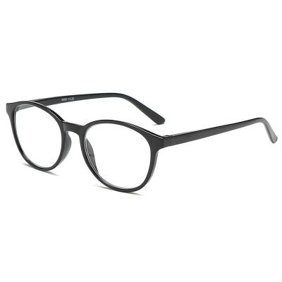 China Comfort Hot Sale PC Women Transparent Round Reading Glasses for sale