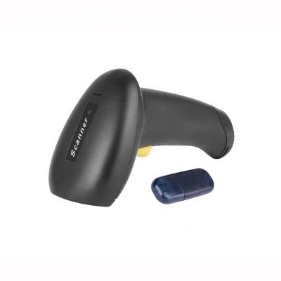 China Commercial Cheap OEM 1D 2D Handheld Scanner 2.4G Wireless Barcode Reader For Supermarkets Price QR Code for sale