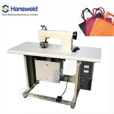 China Ultrasonic Sewing Machine Easy Operated Ultrasonic Sewing Machine For Handle Bag Nonwoven Ultrasonic Welding And Cutting Machine for sale