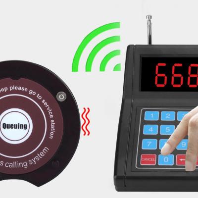 China Strong Signal Vibrating Restaurant Guest Buzzer Waterproof Wireless Queue Calls Paging System SU668-30 for sale