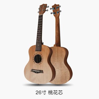 China China Factory Wholesale Mahogany Cheap Ukulele 26 Inch All Button Full-enclosed Mahogany Ukulele for sale