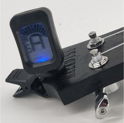 China Factory Wholesale Single High Guality Acoustic Guitar Clip On Tuner For Guitar Ukulele for sale