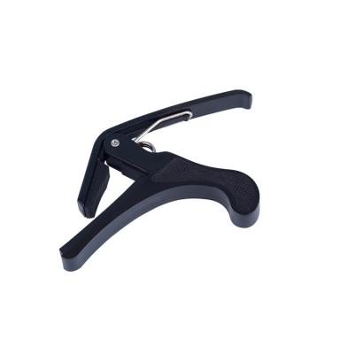 China Wholesale Acoustic Plastic Flange Accessories Guitar Capo Guitar Lover Musical Instrument Tuner For Wood Guitar for sale