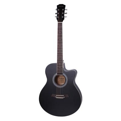 China Spruce Wooden Musical Instruments Guitarra 40 Inch Acoustic Spruce Wood Manufacturer for sale