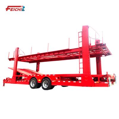 China Other Trailers China Manufacturer 2 Axle 6/8 Seats Heavy Duty Car Carrier Trailer Carrier Load Cars Auto Trailer Semi Trailer for sale