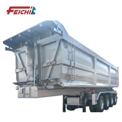 China Other Trailers China Heavy Duty Dumping Tipper Semi Trailer End Dumping U Shaped Rear for sale