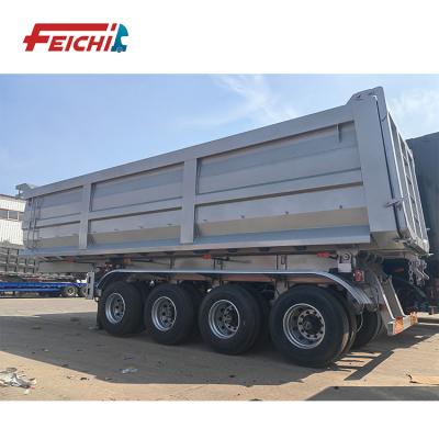 China Other Heavy Duty Dumping U Shaped Rear Tipper Dump Semi Trailer End Tipper Semi Trailer Dropping Trailers FEICHI China for sale