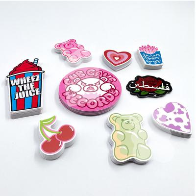 China Waterproof Custom Waterproof Vinyl Pvc Die Cut Sticker Logo Label Printing Stickers for sale