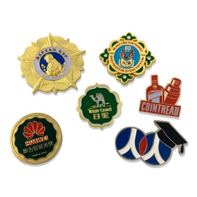 China China Cheap Metal Button Badge Lapel Pin Badge Manufacturer Custom Your Logo Enamel Lapel Pin Badges for sale