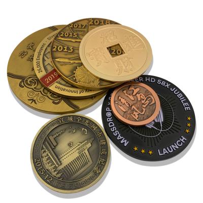 China Europe hot sale cheap coin metal souvenir coin 3d metal challenge zinc alloy coin for sale