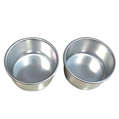 China Round Cake Viable Mold Aluminum Alloy Cake Baking Fixed Mold for sale