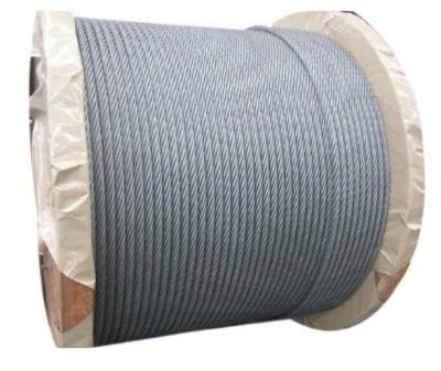 China Scrap Tires Rope Steel Wire Galvanized Flexible Steel Wire Rope 6x19+iws for sale