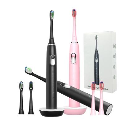 China Wholesale Food Grade Materials Hot Selling Intelligent Electric Toothbrush Oral High Frequency Rechargeable Whitening Electric Toothbrush for sale