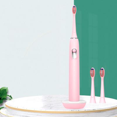 China Food Grade Materials New Arrival Intelligent Electric Toothbrush High Frequency Rechargeable Teeth Cleaning Electric Toothbrush for sale