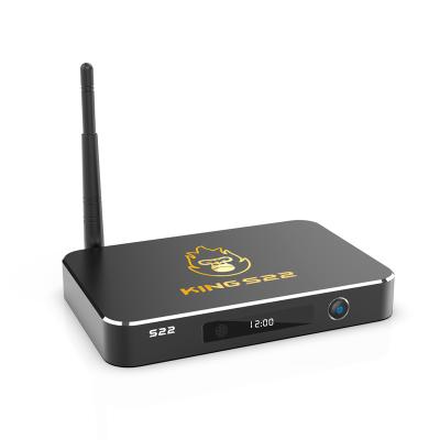 China King S22 Zoomtak Exclusive Dual Band Android 9.0 S922X AC Wifi Internet TV Box HD Set Top Box for sale