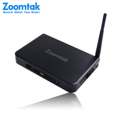 China Private Metal Amlogic S912 Octa Core Android 7.1 TV BOX Zoomtak T8plus-2 OTT TV BOX Model for sale