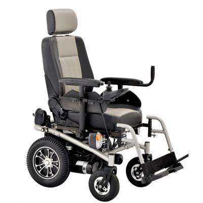 China Cheapest Normal Modern Power Assisted Motor Electronic Power Off Road Multifunction Wheelchair With Lithium Battery In China DP600 for sale