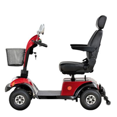 China AL Cheap 4 Wheel Single Seat Mini Lightweight Fast Travel Electric Sturdy Golf Mobility Scooter For Disable Adult for sale