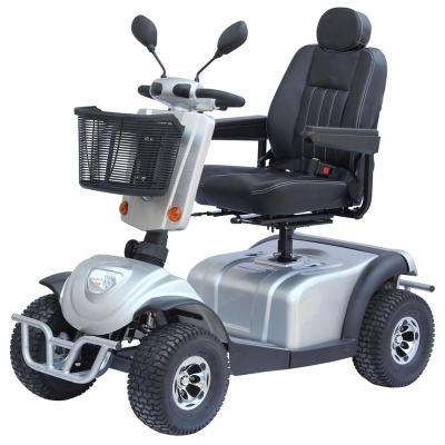 China Aluminum Alloy 4 Wheel Folding Electric Mobility Scooter For Adult for sale