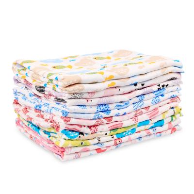 China Big Disposable Sale! Miracle Baby Soft 100% Cotton Baby Wrap Muslin Blanket Newborn Infant Baby Blanket for sale