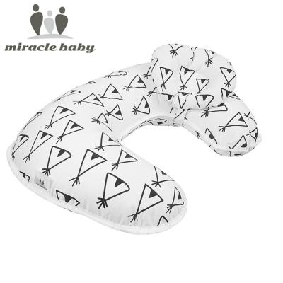 China 100% Miracle Baby Pillow PORTABLE Handmade Cotton Foldable Baby Pillow for Baby Flat Head Pillow for Newborn for sale