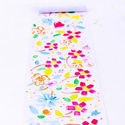 China Do Not Penetrate Custom Art Paint Paper Roller Wholesale 22.5 Cm Width Craft Paper Roll Rolling Papers for sale