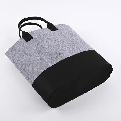 China Wholesale Felt Felt Shopping Bag Customized Reusable Reusable Handbag Factory Supply Eco-Friendly Felt Shopping Bag for sale