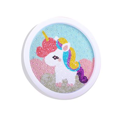 China New Cartoon Children's Cute Diamond Painting Cartoon Animals Puzzle Sticker 5d Diamond Painting Diy Kits Rhinestones Picture With Free for sale