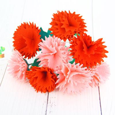 China New kindergarten bouquet materials diy children's day gifts handmade decorations handmade carnations for sale