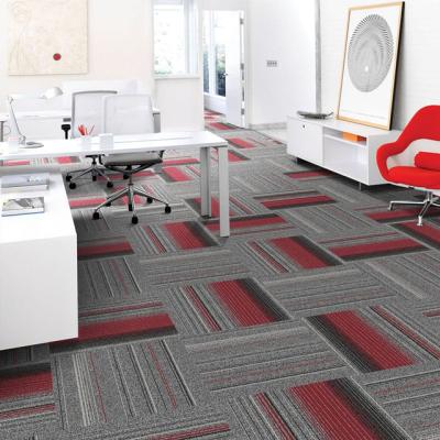 China Office Washable High Quality Living Room Bedroom Tiles Carpet Office Floor Quilting Rug for sale