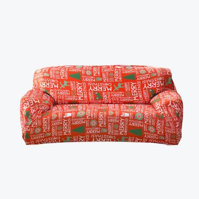 China 1-4 Setaer Christmas Sofa Covers Printing Deer For Home Sectional Chair Couch Covers for sale