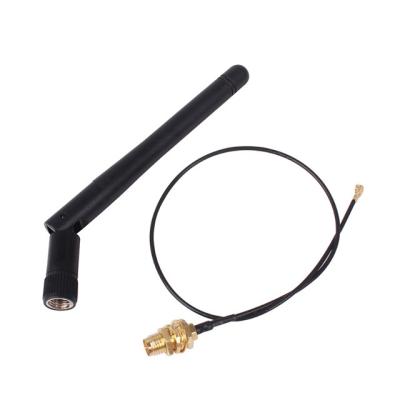 China 3dBi 2.4GHz Antena 108mm RP SMA WIFI External 2.4G 108MM Antenna or Customized Size for sale