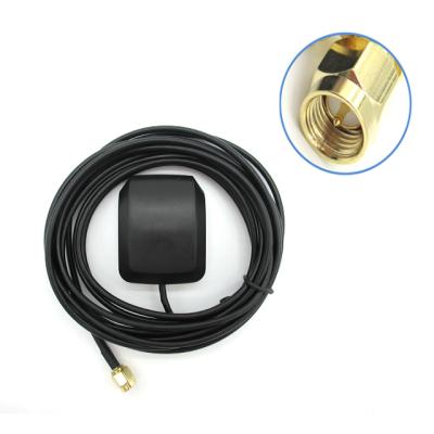 China ABS+PCB Magnetic Base GPS Omni Direction External Communication Active High Gain Antenna for sale