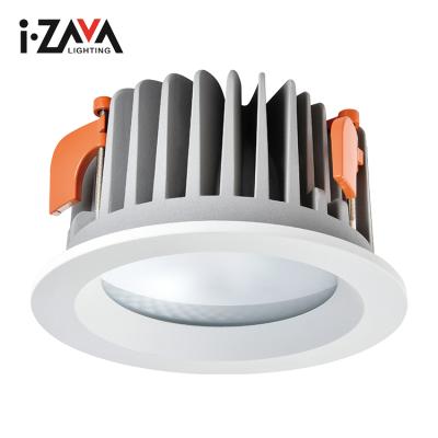 China IP54 Class Power 165MM Anti-Glare High Lumen Output Cutout IP54 28W 32W Aluminum Recessed COB LED Down Light for sale