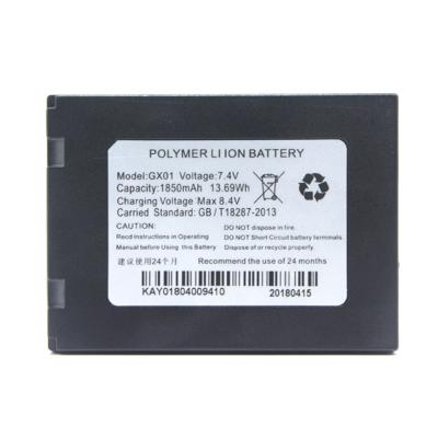 China POS terminal POS battery 7.4V 1850mah Li-ion battery pack for Nexgo K370 G3 GX01 POS machine en venta