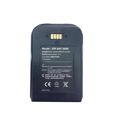 China Barcode Scanner 3.7V 6000mAh New Battery For Bluebird BIP-6000 Barcode Scanner Battery en venta