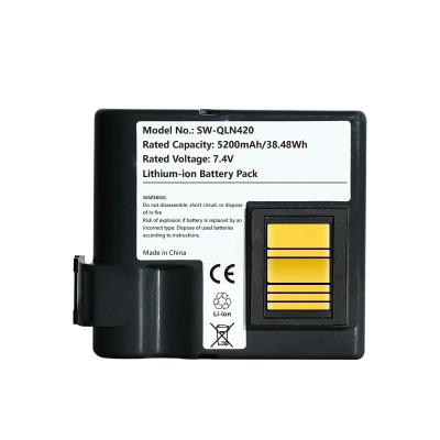 China Portable Printer Replacement High Quality Battery For Zebra QLN420 ZQ630 Printer Battery for sale