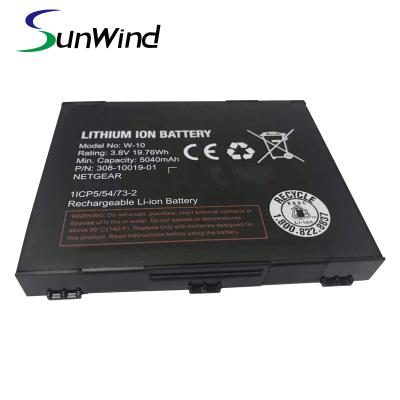 China WIFI Route Battery Battery For Netgear W-10 Sierra Wireless Router NightHawk M1 MR1100 308-10019-01 3.8V 5040mAh en venta