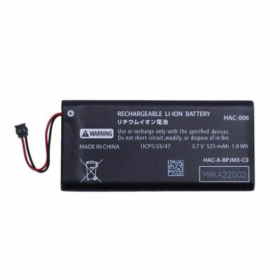 China Rechargeable Game Controller Battery Li-ion Hac-006 For Nintendo Switch Joy-Con Controller 3.7v 525mah for sale