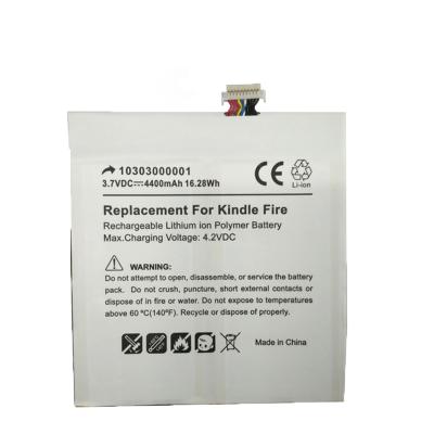 China Tablet Factory Price 3.7 Li-polymer 4400mah Battery For Amazon Kindle Fire 1, Kindle Fire I, D01400 for sale