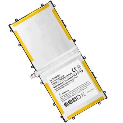 China 9000mah Tablet Li-ion Tablet Battery For Samsung Google Nexus 10 P8110 GT-P8110 SP3496A8H 1S2P Battery for sale