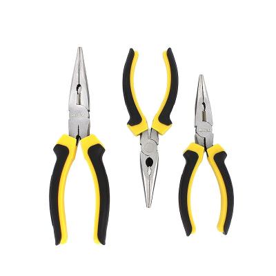 China MULTI FUNCTIONAL Needle Nose Pliers With Ergonomic Curved Extra Long Handles Pliers Pliers Factory Wholesale for sale