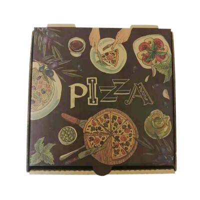 China High Quality Recyclable Custom Custom Paper Pizza Packaging Personalized Packaging Boxes for sale