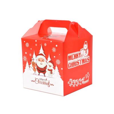 China Recycled Materials Wholesale Custom High Quality Christmas Gift Box Decoration Luxury Packaging Paper Box for sale