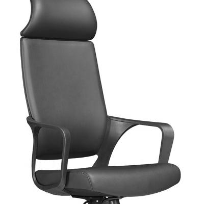 China (Height) Adjustable High Back Customized Boss Leather Modern Business Executive Office Chair for sale