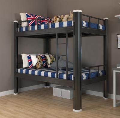 China Hot Selling Modern Commercial Steel Bunk Bed Army Bunk Bed Adult School for sale