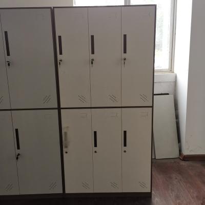 China (Other)Adjustable Staff Work Clothes Locker Box Storage School Locker Steel Cabinet 6 Door Locker for sale