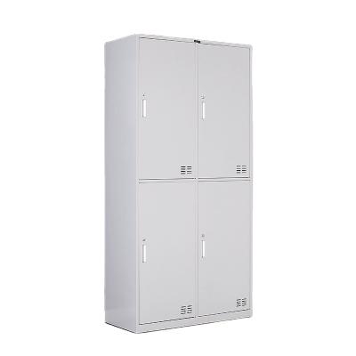 China Modern Design Adjustable Cheap Hot Sale 4 Door High Quality Durable Metal Steel Locker (Other) for sale